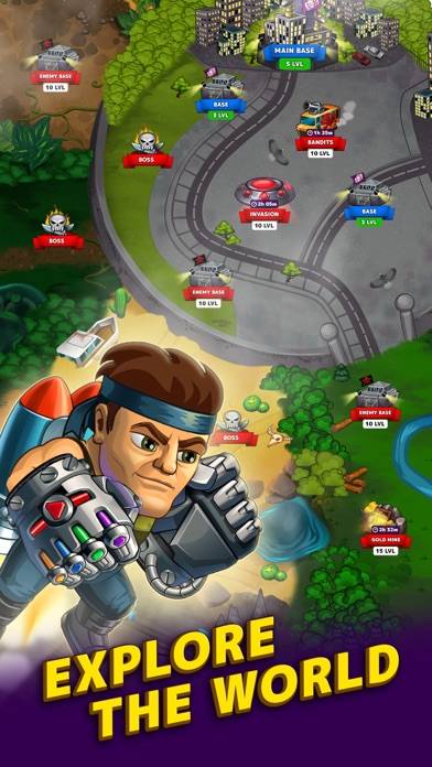 Battle Lines: Puzzle Fighter Captura de pantalla de la aplicación #3