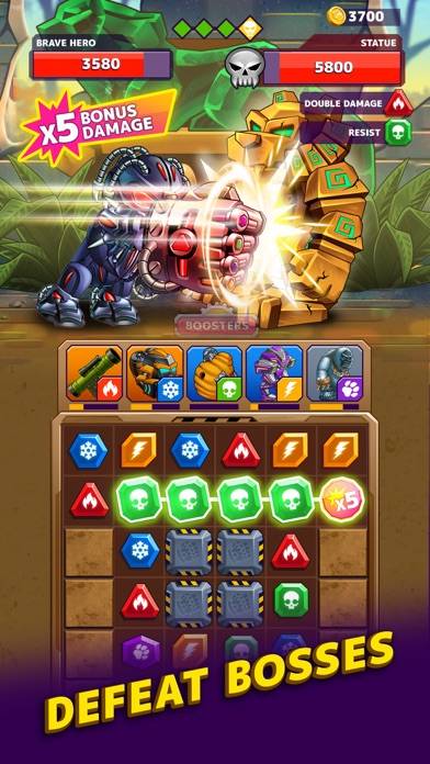 Battle Lines: Puzzle Fighter Schermata dell'app #4