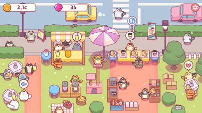 Cat Snack Bar: Food Games Capture d'écran de l'application #1