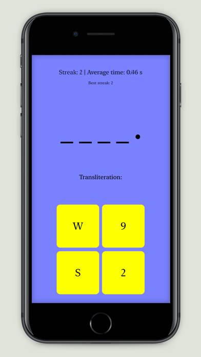 Morse Code Letters App-Screenshot #2