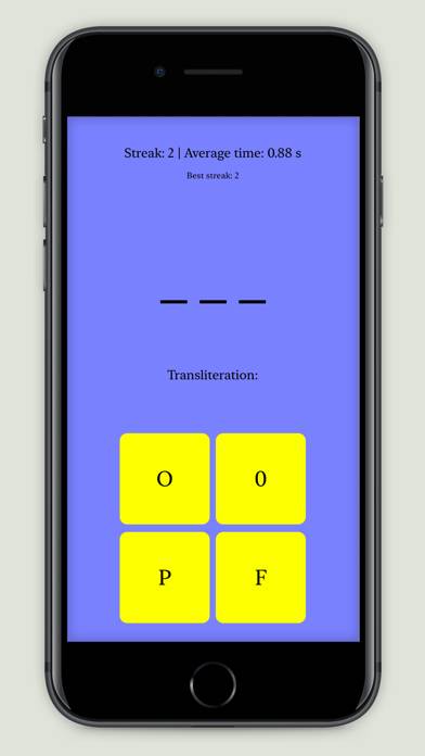 Morse Code Letters App-Screenshot #3