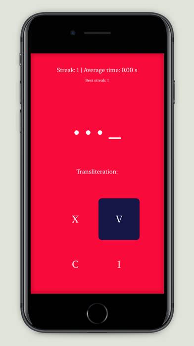 Morse Code Letters App screenshot #4