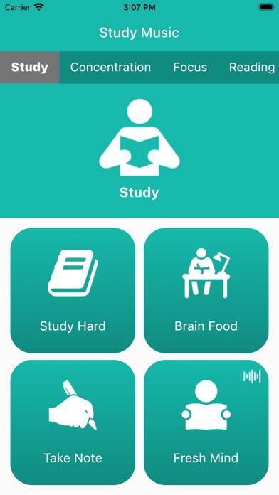 Study Music : Boost Memory Bildschirmfoto