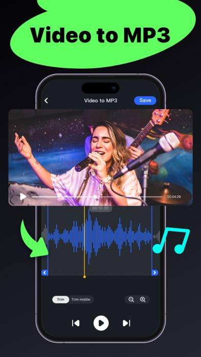 Music Editor Captura de pantalla de la aplicación #3