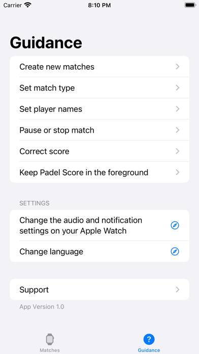 Padel Score Counter App-Screenshot #4