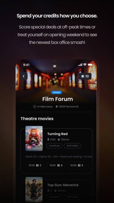 MoviePass App screenshot #3