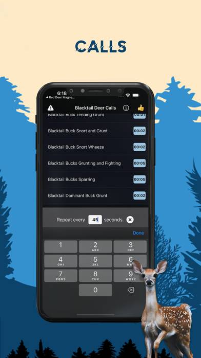 Blacktail Deer Magnet Calls App screenshot