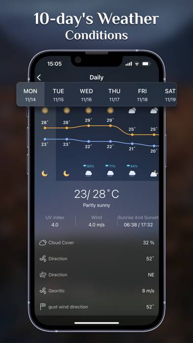 Weather App Скриншот приложения #5