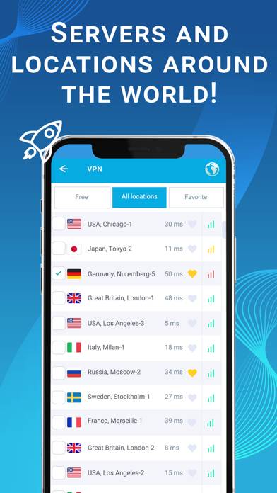 VPN Скриншот приложения #3