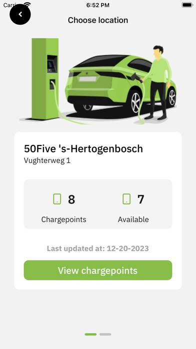 50five App-Screenshot