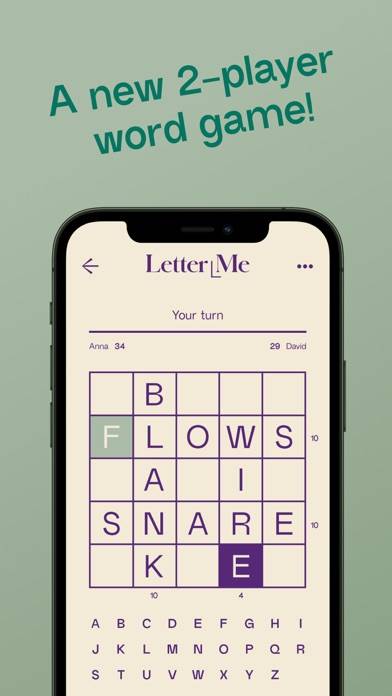 LetterMe App skärmdump #1