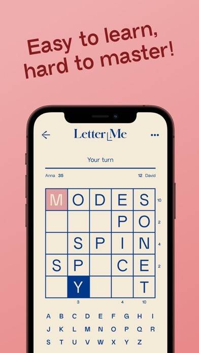 LetterMe App skärmdump #2