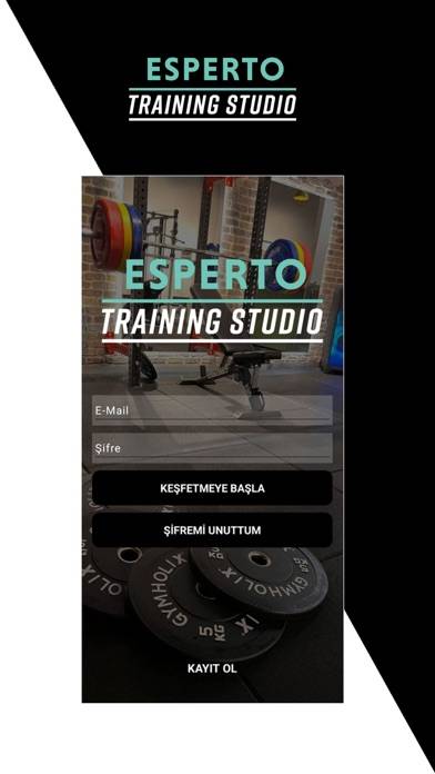 Esperto Training App screenshot #1