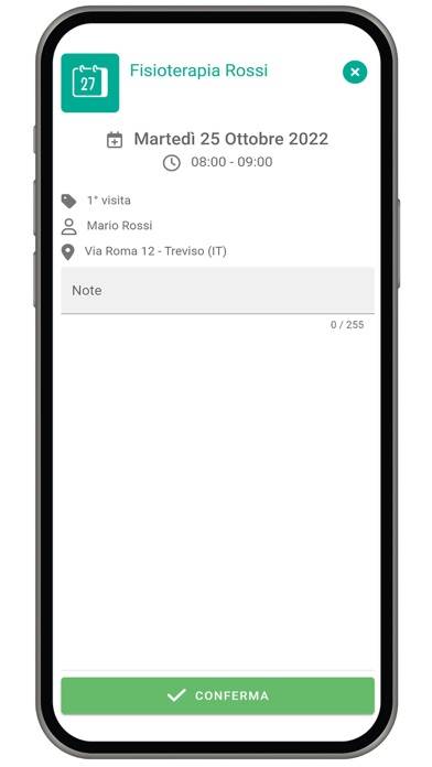Fissami Schermata dell'app