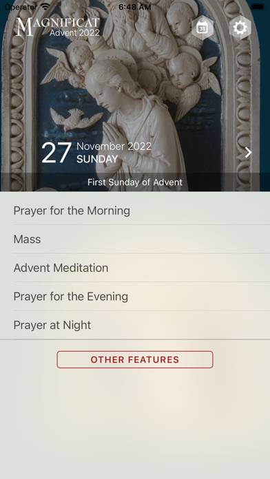 Advent Magnificat 2022 App screenshot #1
