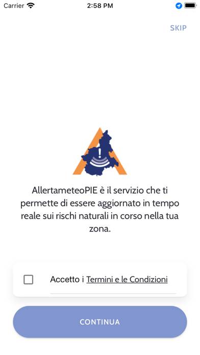 #allertameteoPIE App screenshot #1
