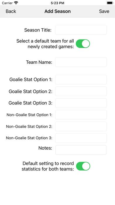 Field Hockey Statistics App screenshot #6
