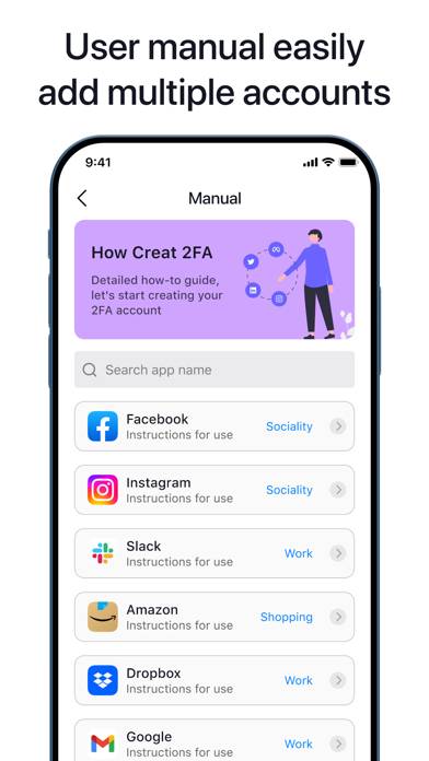 Authenticator App ‘ App screenshot #3