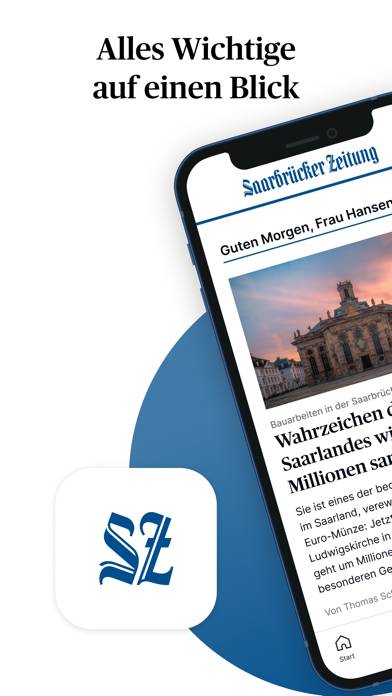 Saarbrücker Zeitung App-Screenshot #1