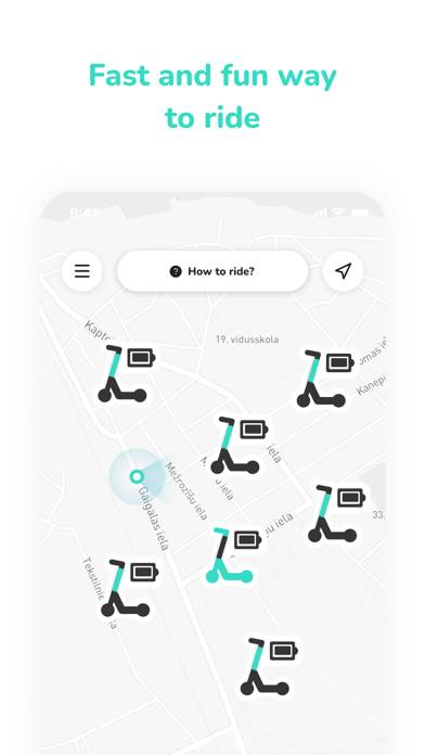 Hoppy Mobility Captura de pantalla de la aplicación #1