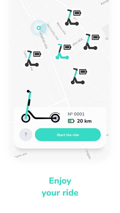 Hoppy Mobility Captura de pantalla de la aplicación #3
