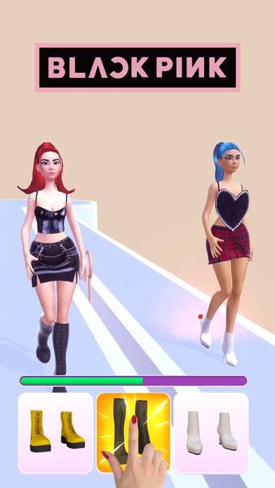 Fashion Challenge: Catwalk Run Captura de pantalla de la aplicación #1