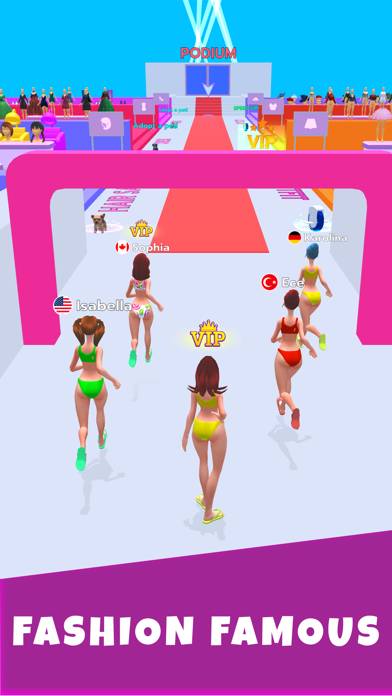 Fashion Challenge: Catwalk Run Capture d'écran de l'application #2
