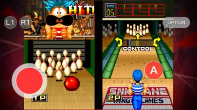 League Bowling Aca Neogeo game screenshot