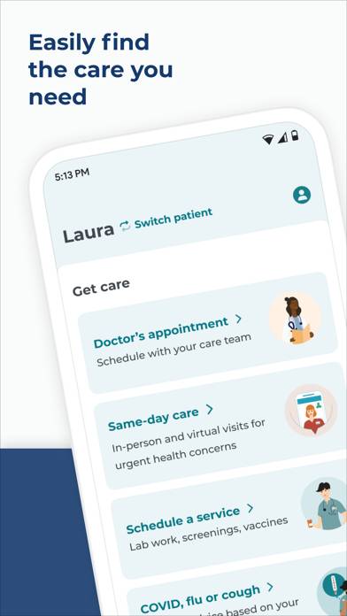 Sharp HealthCare App screenshot #1
