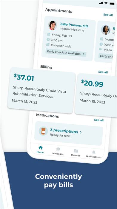 Sharp HealthCare App screenshot #2