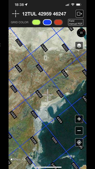 MGRS Live Map Capture d'écran de l'application #4
