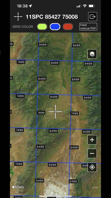 MGRS Live Map Capture d'écran de l'application #5