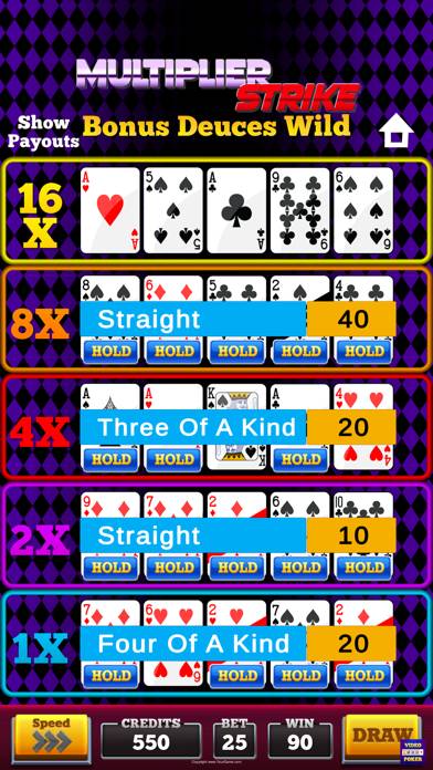 Massive Video Poker Collection game screenshot