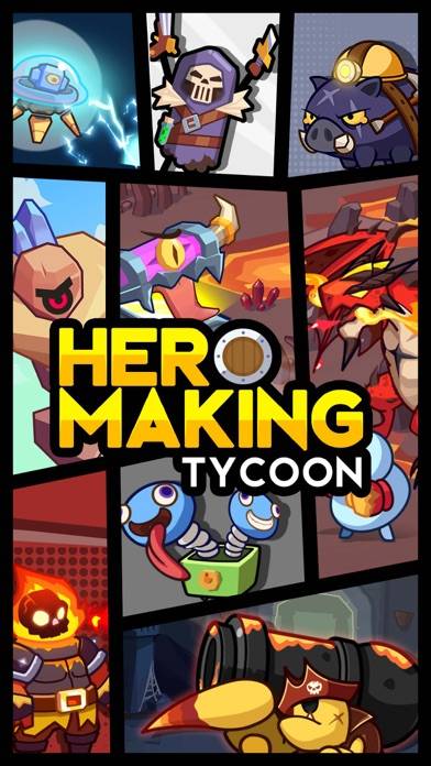 Hero Making Tycoon App skärmdump #1