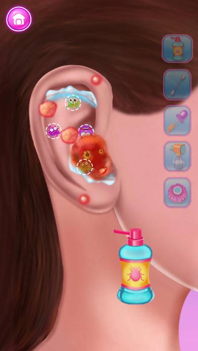 Ear Piercing & Tattoo Games Captura de pantalla de la aplicación #5