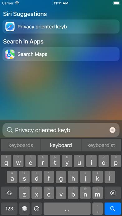 Keyboard2 Captura de pantalla de la aplicación #1