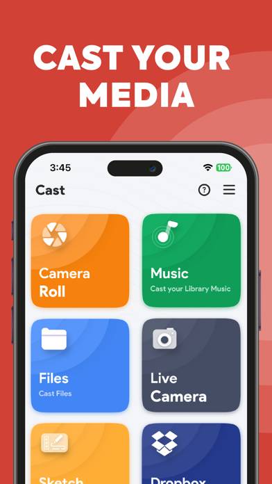 Cast for Chromecast App skärmdump