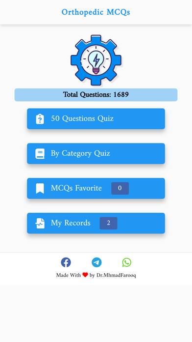 Orthopedic Quiz MCQs App