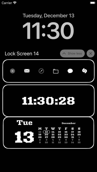 Widgets 17 App screenshot #1