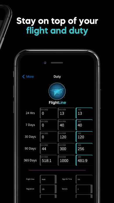 FlightLine Pro Captura de pantalla de la aplicación