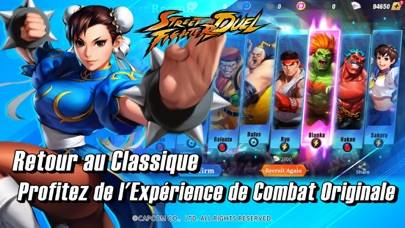 Street Fighter: Duel Capture d'écran de l'application #2