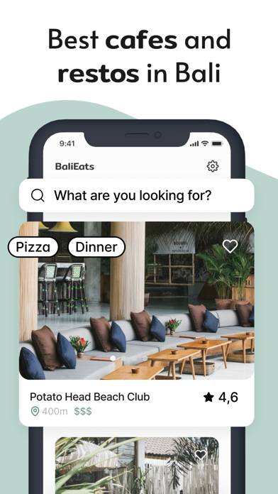 Bali Eats App screenshot #1