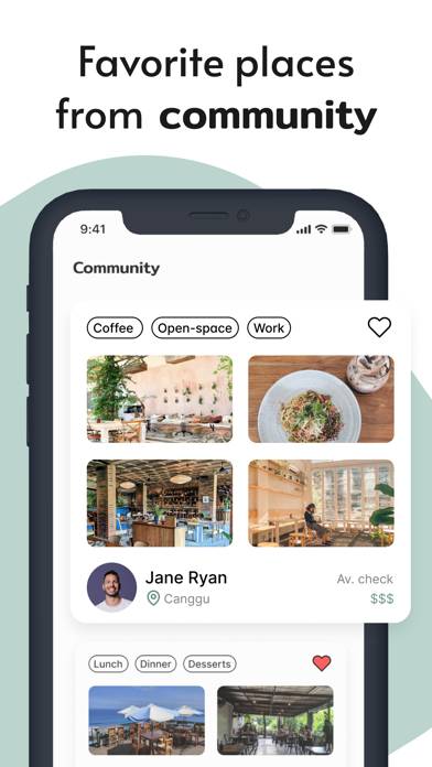 Bali Eats App screenshot