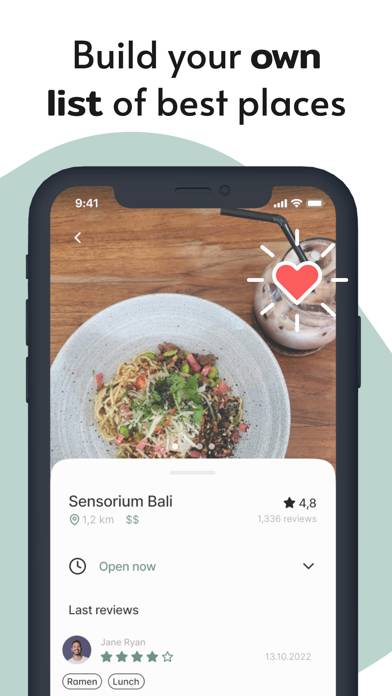 Bali Eats App screenshot