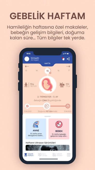 Mucize Anne Hamilelik Takibi App screenshot #5