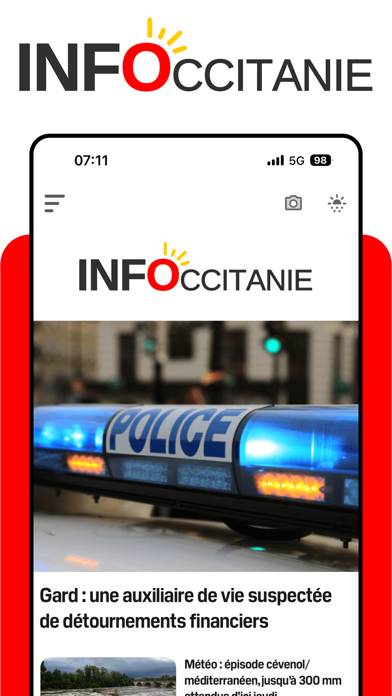InfOccitanie App screenshot #1