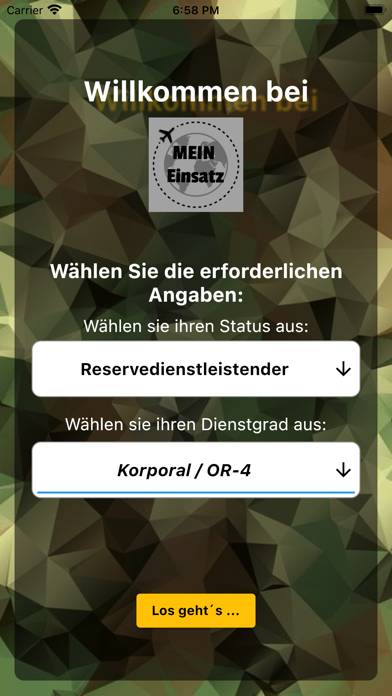 MeinEinsatz-AVZ App screenshot #3