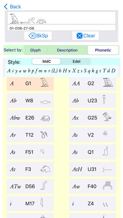 UniversalHieroglyphTranslator Captura de pantalla de la aplicación