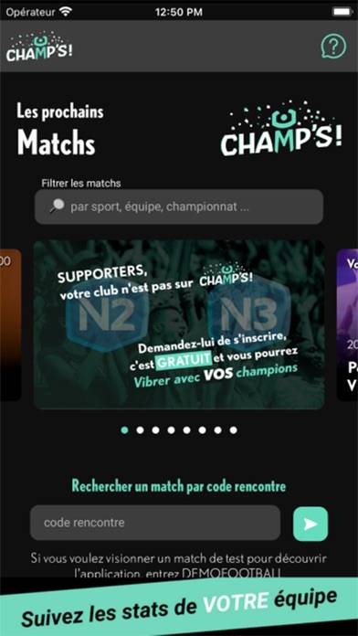 Champ'S App screenshot #1