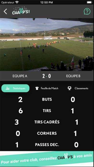 Champ'S App screenshot